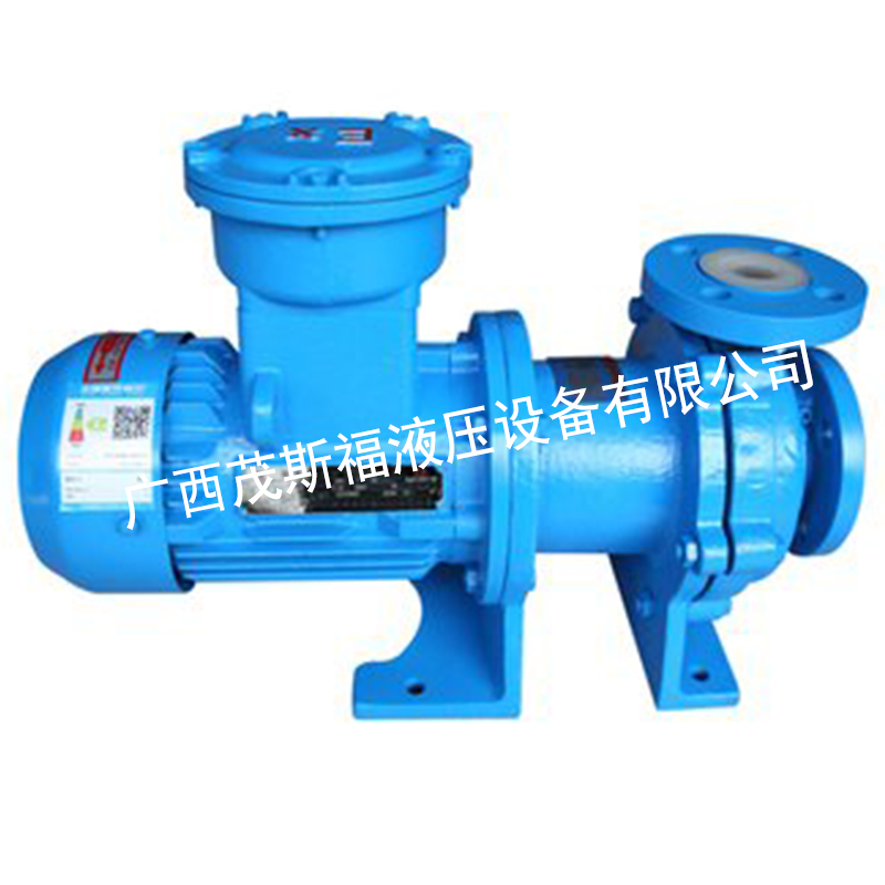 廠家供應CQB50-32-125F氟塑料磁力泵，稀鹽酸輸送泵 .jpg